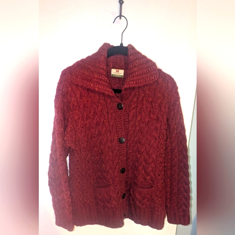 Vintage Irish Wool cardigan